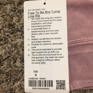 lululemon athletica Intimates & Sleepwear - Lululemon Athletica Free to be Bra lululemon athletica Intimates & Sleepwear - Lululemon Athletica Free to be Bra